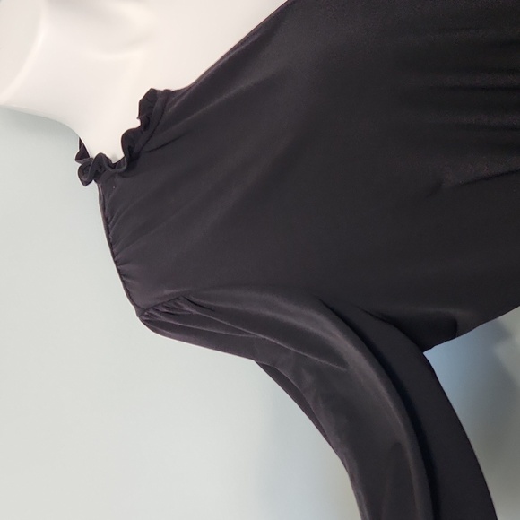 Simply Vera Wang Women’s Black Peplum Blouse - Picture 5 of 13